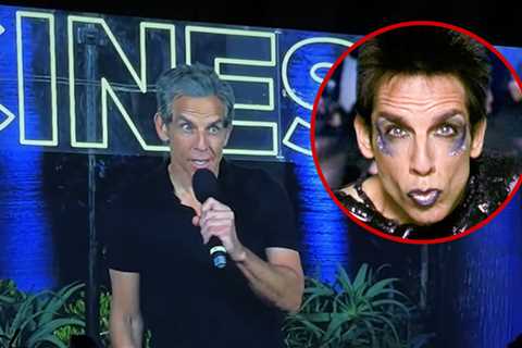 Ben Stiller Surprises Audience as Derek Zoolander at Film Screening