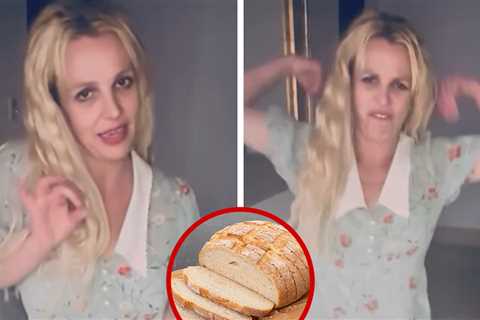 Britney Spears Raves About Making Homemade Bread in Bizarre Video