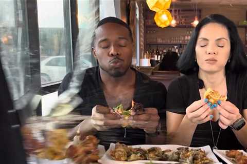 Car Crashes Into Restaurant, Terrifying Influencers Amid Review, on Video