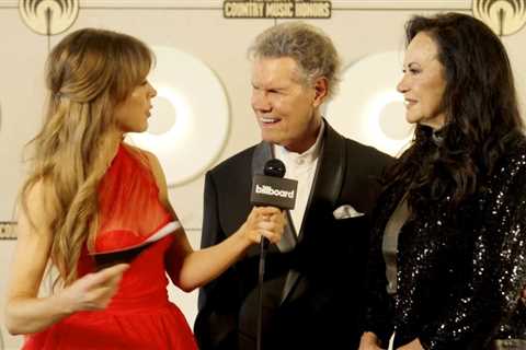 Randy Travis & Mary Davis On Winning the Milestone Award & Using AI to Record His New Album | ACM..