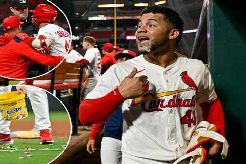 Willson Contreras suspended six games after bat and candy-throwing outburst