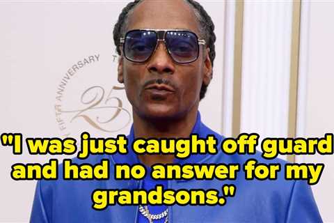 Snoop Dogg Responded To Backlash Over Saying He's Scared To Go To The Movies Because Of The LGBTQ+..