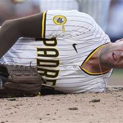 Padres All-Star Jason Adam carted off field with season-ending injury in crushing scene