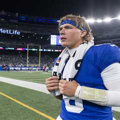 Giants reward Jaxson Dart for sensational training camp as depth chart revealed