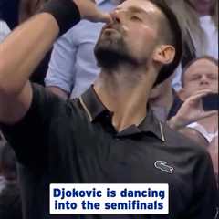 How Novak Djokovic’s wife reacted to his breakout US Open dance celebration