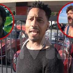 Brandon T. Jackson Defends Druski NASCAR Skit, Compares to 'Tropic Thunder'