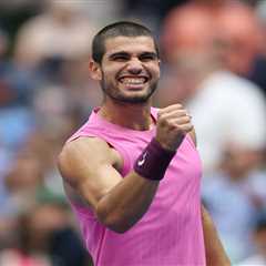 Carlos Alcaraz bests Novak Djokovic as he inches closer to US Open perfection