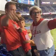 New video reveals what angry Phillies fan yelled at father before demanding ball from young son in..