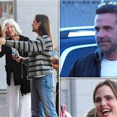 Ben Affleck and Jennifer Garner Take Kids, His Mom to Theater