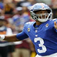Russell Wilson has nightmarish Giants debut in season-opening loss to Commanders