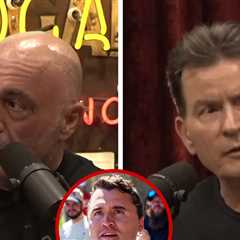 Charlie Sheen & Joe Rogan React to Charlie Kirk's Fatal Shot on 'Joe Rogan Experience'
