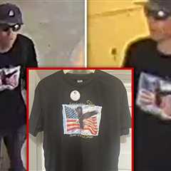 See a Close-Up View of Charlie Kirk Person of Interest's Shirt
