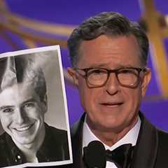 Stephen Colbert Brings Résumé to Emmy Awards Amid CBS Firing
