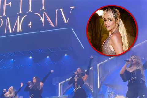 Camila Cabello Reacts to Fifth Harmony Reunion at Jonas Brothers Concert