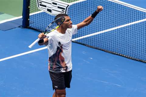 Felix Auger-Aliassime is a man on a US Open mission