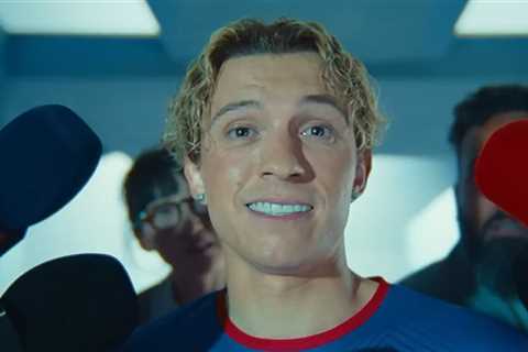 Tom Holland Turns Heads With Blonde Curly Hair in LEGO Short Film