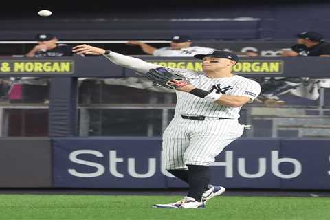 Yankees still adjusting to their new Aaron Judge right field reality after weak throw