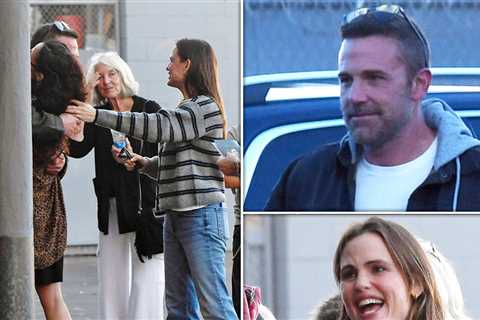 Ben Affleck and Jennifer Garner Take Kids, His Mom to Theater