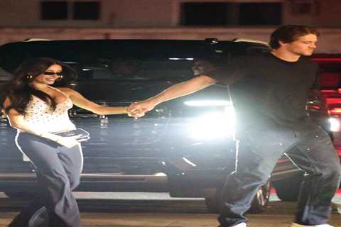 Justin Herbert and Madison Beer have LA date night after Chargers QB’s brilliant start to season