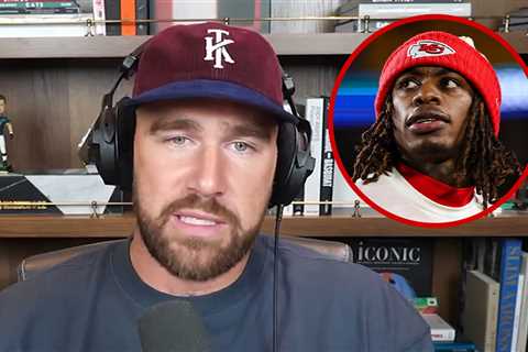 Travis Kelce Laments Injuring Xavier Worthy, 'I Felt Like S***'