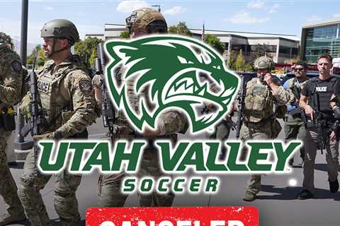 Utah Valley University Men's Soccer Game Canceled After Charlie Kirk Shot On Campus
