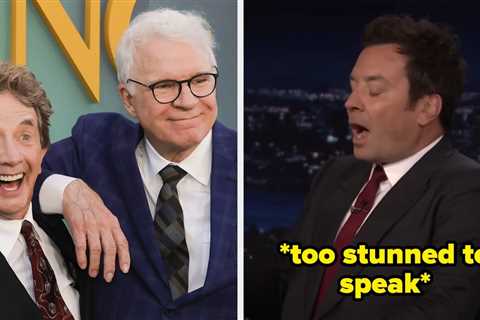 Jimmy Fallon Did Not Look Impressed After Martin Short Shaded Him For Having Fox News Host Greg..