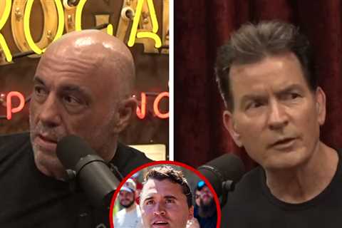 Charlie Sheen & Joe Rogan React to Charlie Kirk's Fatal Shot on 'Joe Rogan Experience'