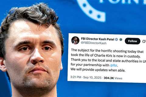 Charlie Kirk Shooting: Person of Interest in Custody