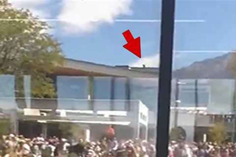 Possible Charlie Kirk Shooter Seen Running Across Roof Shortly After Shooting