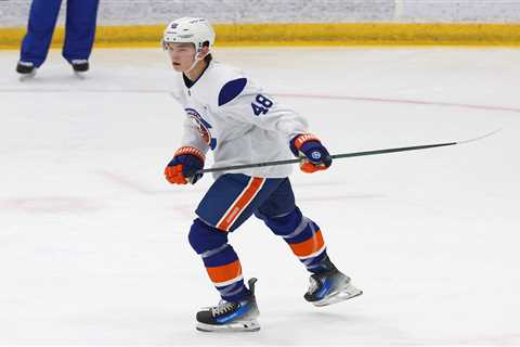 There are no Islanders assumptions when it comes to Matthew Schaefer