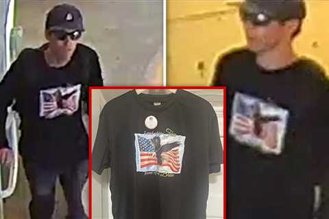 See a Close-Up View of Charlie Kirk Person of Interest's Shirt