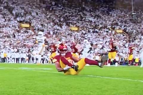 Austin Ekeler exits with Achilles injury in Commanders nightmare