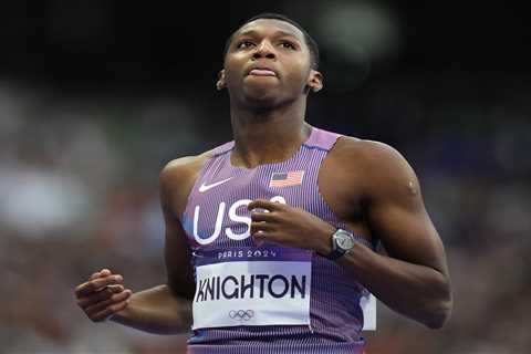 US sprinter Erriyon Knighton hit with lengthy doping ban that will keep him out of Olympics