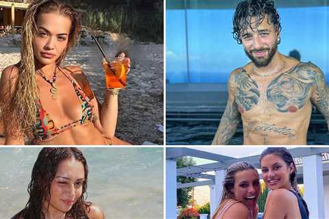 Sexy Stars Get Wet N' Wild With Wet Hair Selfies!