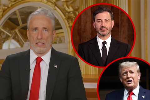 Jon Stewart Mocks Donald Trump Following Jimmy Kimmel Suspension