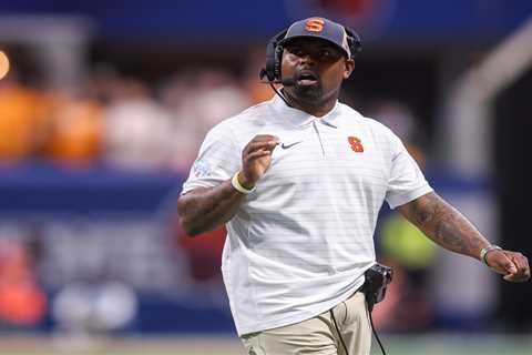 Syracuse’s Fran Brown issues stern warning to other coaches to trying poach players: ‘I ain’t no..