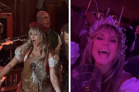 Heidi Klum Gets Drenched in Beer at HeidiFest 2025