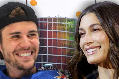 Justin Bieber Gets Handsy With Wife Hailey Visiting Coachella Festival Grounds