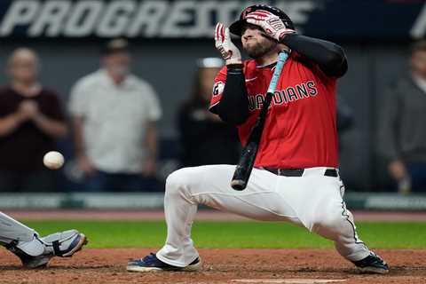Tarik Skubal visits David Fry after Cleveland DH suffered facial, nasal fractures from 99 mph..