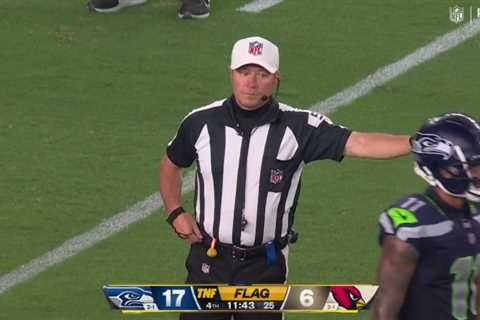 Jaxon Smith-Njigba’s hot-mic moment shocks referee, announcers during Seahawks’ ‘TNF’ win