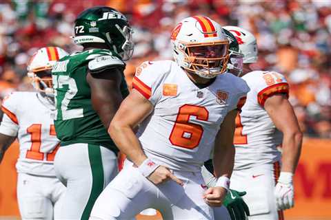 Baker Mayfield bizarrely airs more Jets grievances that don’t make a lot of sense