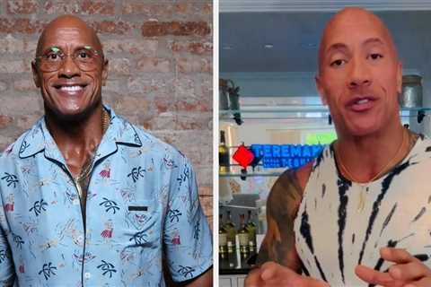Dwayne Johnson Explained Why He's Lost So Much Weight Recently