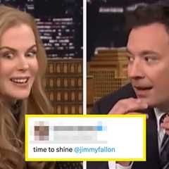 People Are Remembering The Time Jimmy Fallon Crashed Out After Realizing He’d Fumbled Nicole Kidman ..