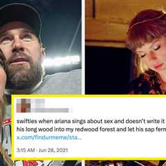 An Ariana Grande Fan Low-Key Predicted Taylor Swift’s NSFW Lyrics About Travis Kelce Four Years Ago,..