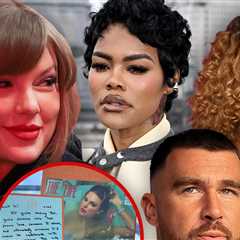 Taylor Swift's Teyana Taylor Gift Package Sparks Talk Of Travis Kelce Ex Shade