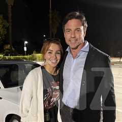 Aaron Phypers Smiles With Woman After Bonding Out of Jail