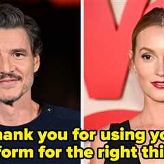 Pedro Pascal, Leighton Meester, And More Celebrities Who Showed Up And Out At The “No Kings” Protest