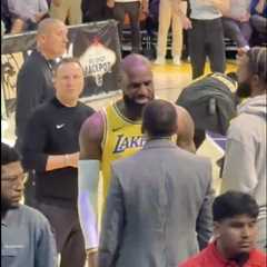 Stephen A. Smith thinks he was set up for in-game LeBron James confrontation: ‘I don’t like his ass’