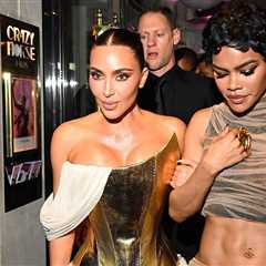 Kim Kardashian Continues Birthday Festivities in France With 'All's Fair' Castmates