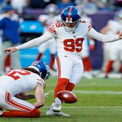 Giants cut Jude McAtamney after his kicking catastrophe in crushing Broncos loss